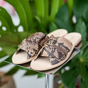 NEW Free People Rio Vista Slide Sandal